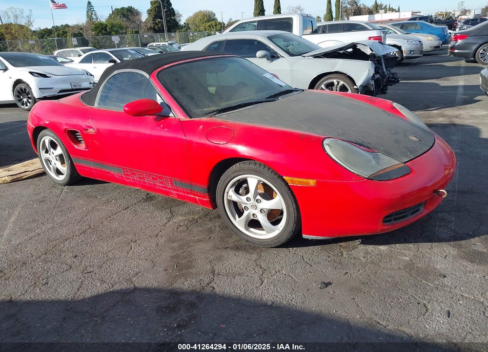 2002 PORSCHE BOXSTER VIN: WP0CA29852U622474
