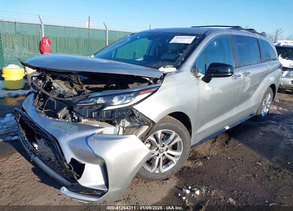 2021 TOYOTA SIENNA XSE VIN: 5TDXSKFC7MS027124