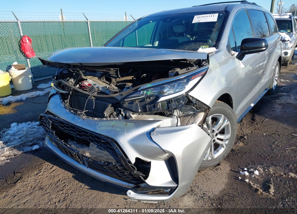 2021 TOYOTA SIENNA XSE VIN: 5TDXSKFC7MS027124