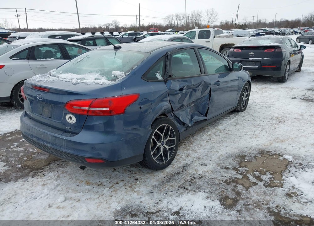 2018 FORD FOCUS SEL VIN: 1FADP3H20JL268458