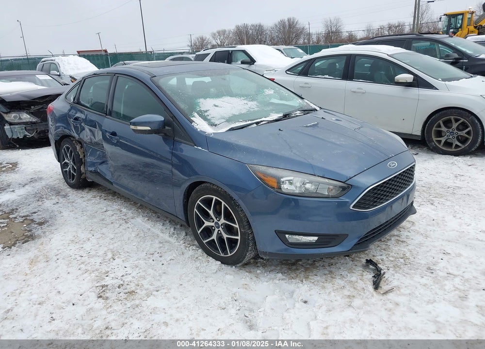 2018 FORD FOCUS SEL VIN: 1FADP3H20JL268458