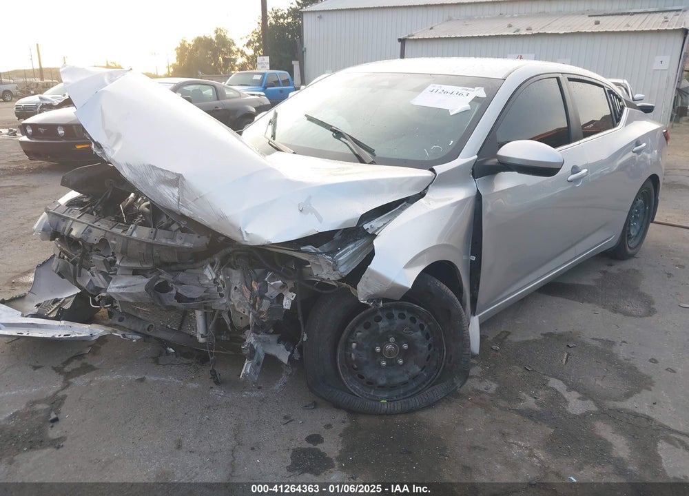 2022 NISSAN SENTRA VIN: 3N1AB8BV0NY212144