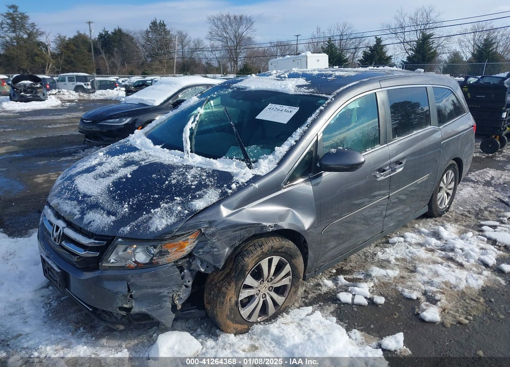 2016 HONDA ODYSSEY EX-L VIN: 5FNRL5H68GB081619