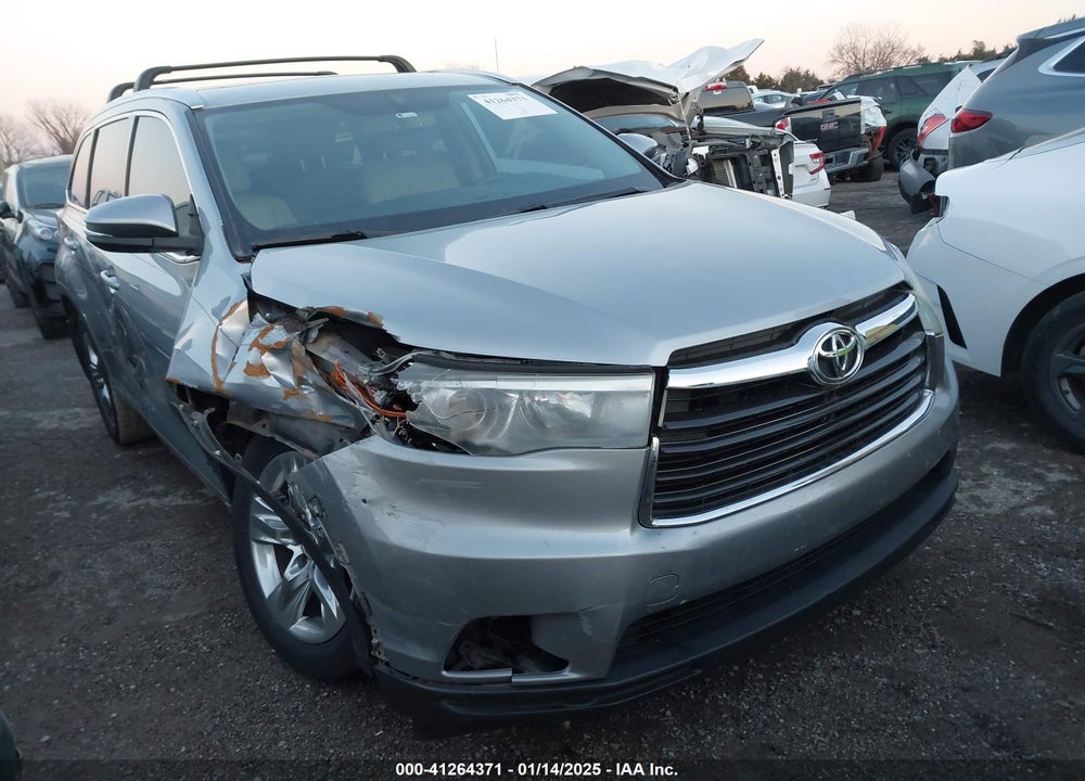 2015 TOYOTA HIGHLANDER LIMITED V6 VIN: 5TDYKRFH4FS040411
