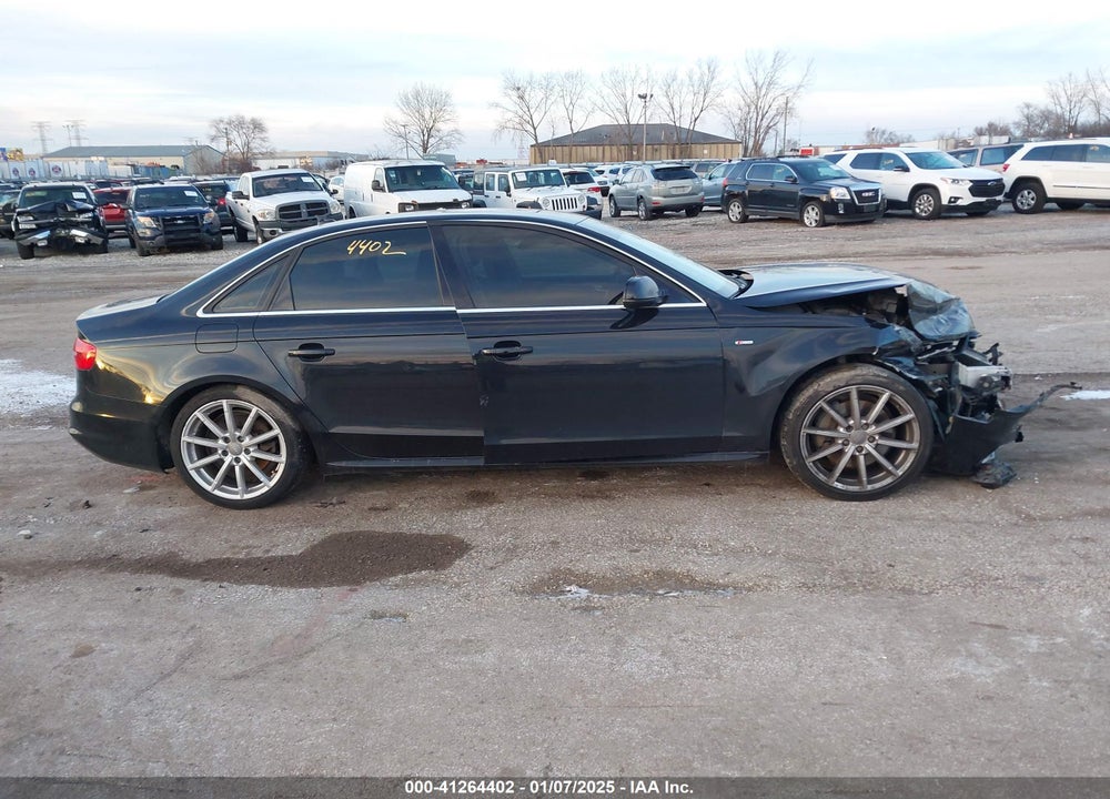 2014 AUDI A4 VIN: WAUFFAFL9EN036230