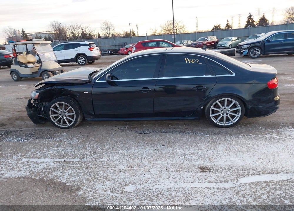 2014 AUDI A4 VIN: WAUFFAFL9EN036230