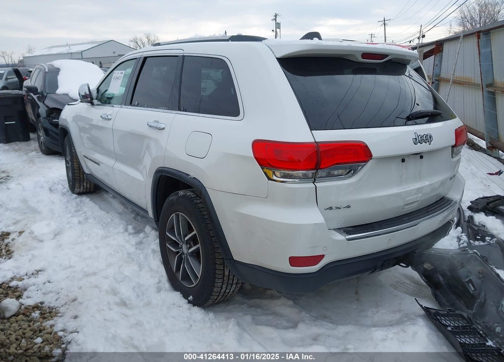2017 JEEP GRAND CHEROKEE LIMITED 4X4 VIN: 1C4RJFBG7HC842846