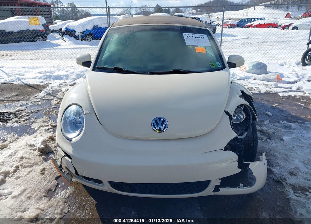 2008 VOLKSWAGEN NEW BEETLE SE VIN: 3VWRG31Y98M406115