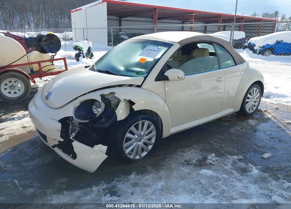 2008 VOLKSWAGEN NEW BEETLE SE VIN: 3VWRG31Y98M406115