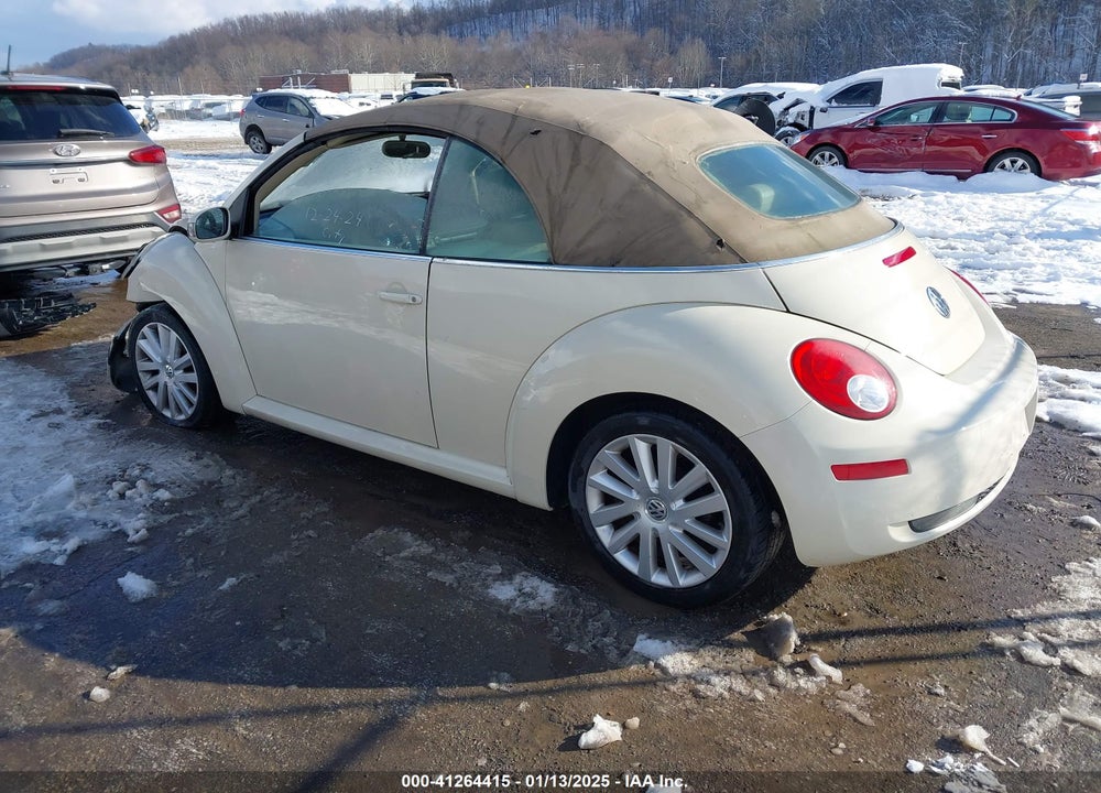 2008 VOLKSWAGEN NEW BEETLE SE VIN: 3VWRG31Y98M406115