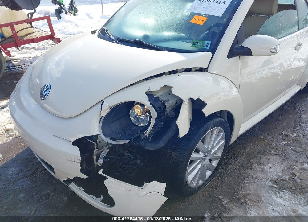 2008 VOLKSWAGEN NEW BEETLE SE VIN: 3VWRG31Y98M406115