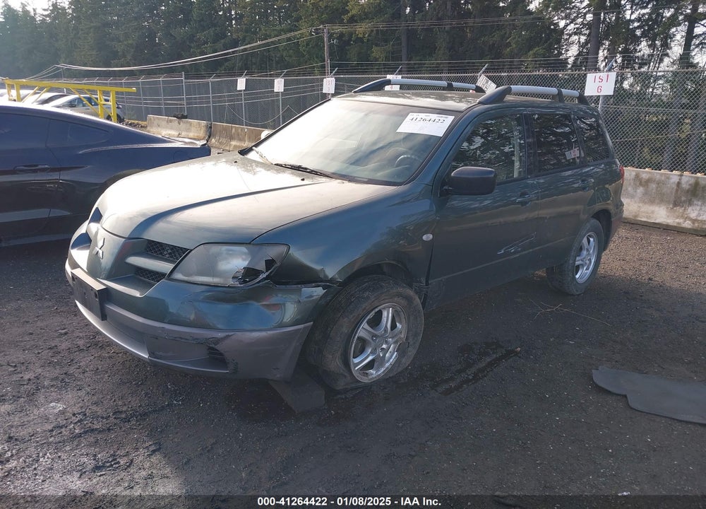 2003 MITSUBISHI OUTLANDER LS VIN: JA4LX31G43U112863