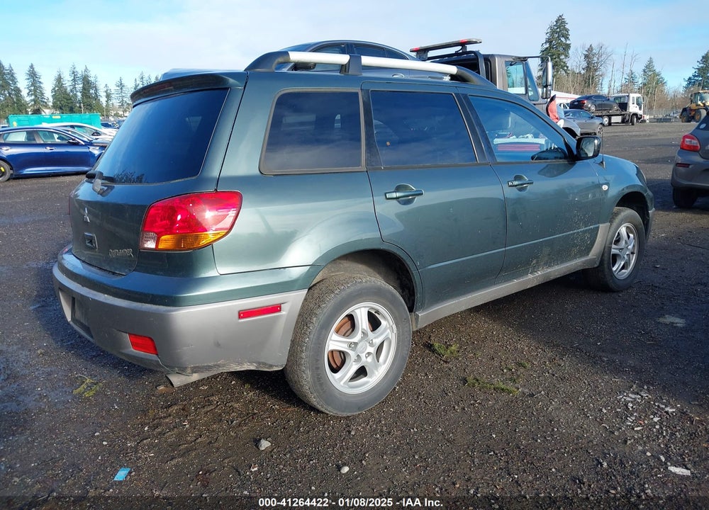 2003 MITSUBISHI OUTLANDER LS VIN: JA4LX31G43U112863