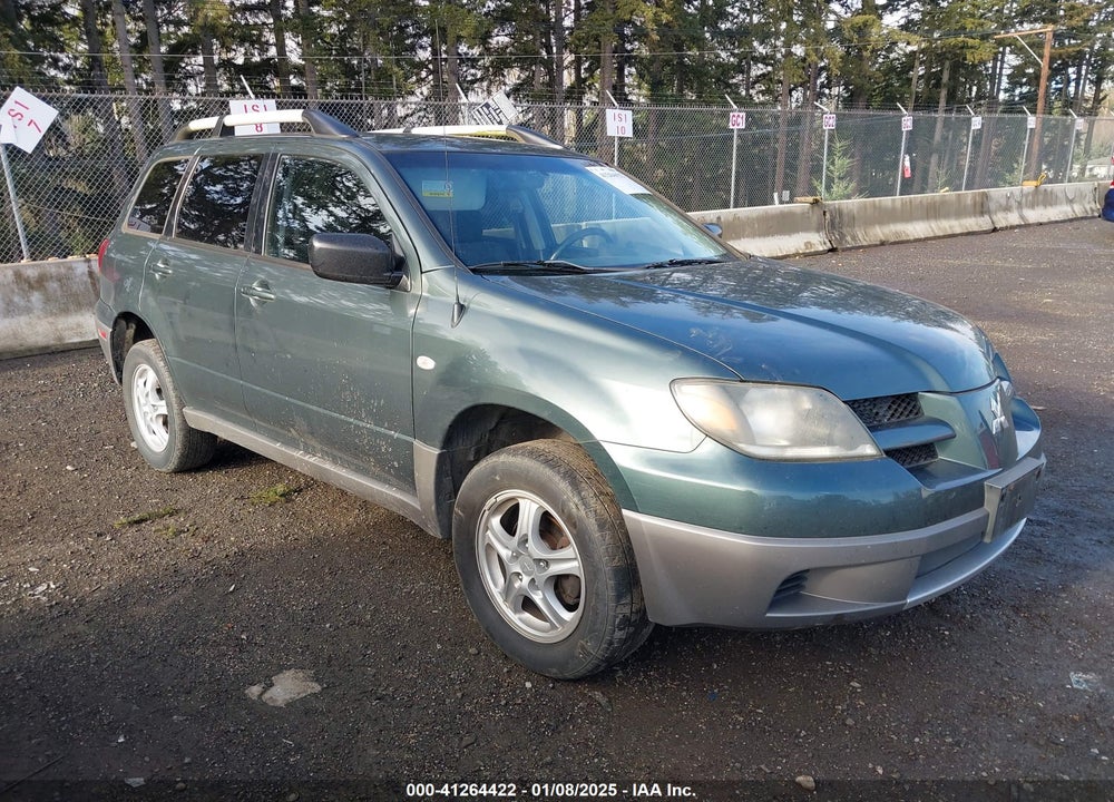 2003 MITSUBISHI OUTLANDER LS VIN: JA4LX31G43U112863