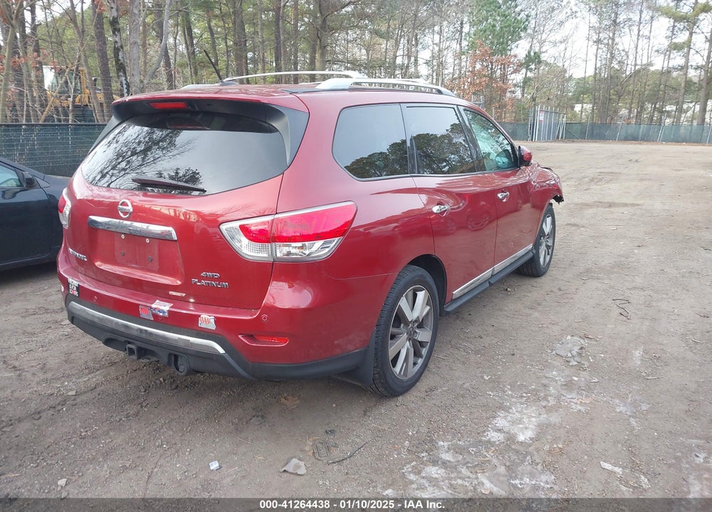 2013 NISSAN PATHFINDER VIN: 5N1AR2MM8DC627791