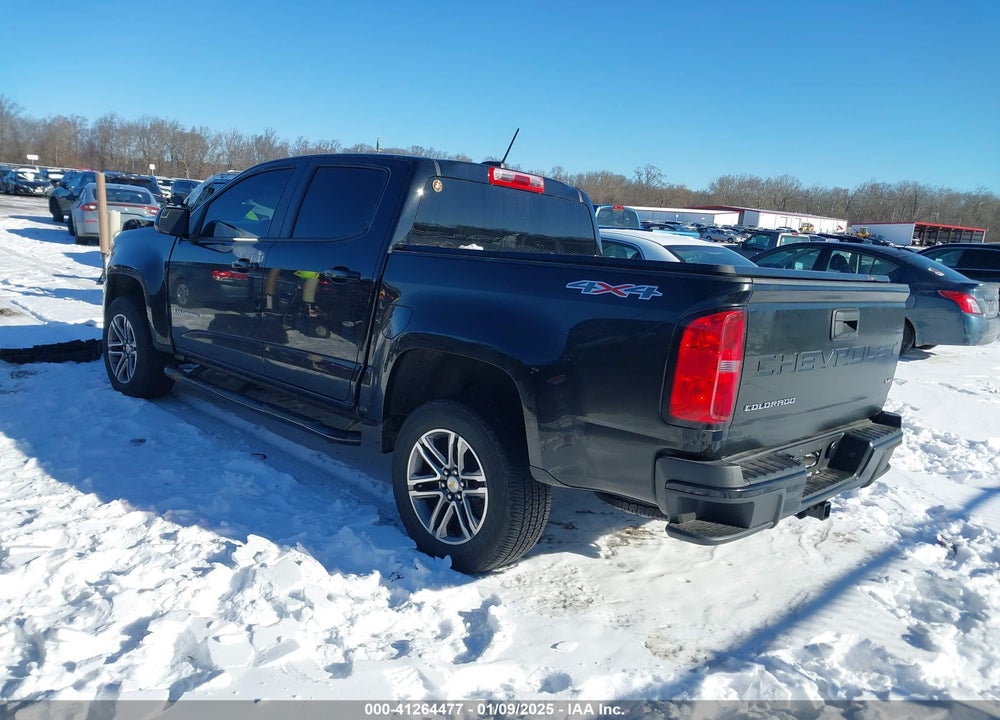 2022 CHEVROLET COLORADO VIN: 1GCGTBENXN1268187