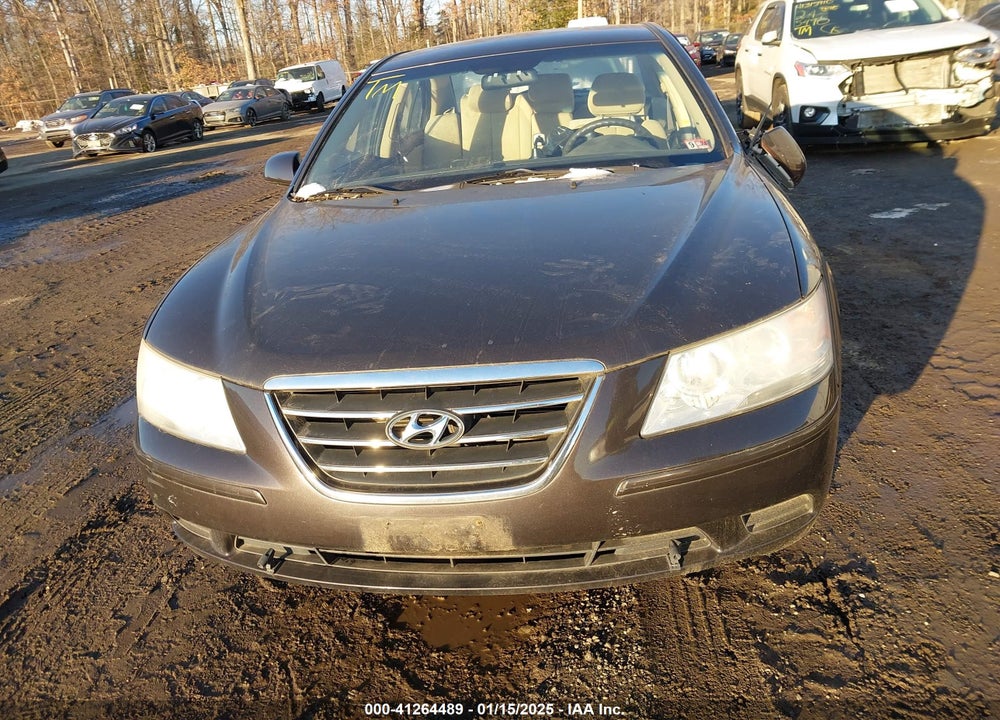 2009 HYUNDAI SONATA GLS VIN: 5NPET46C39H493436