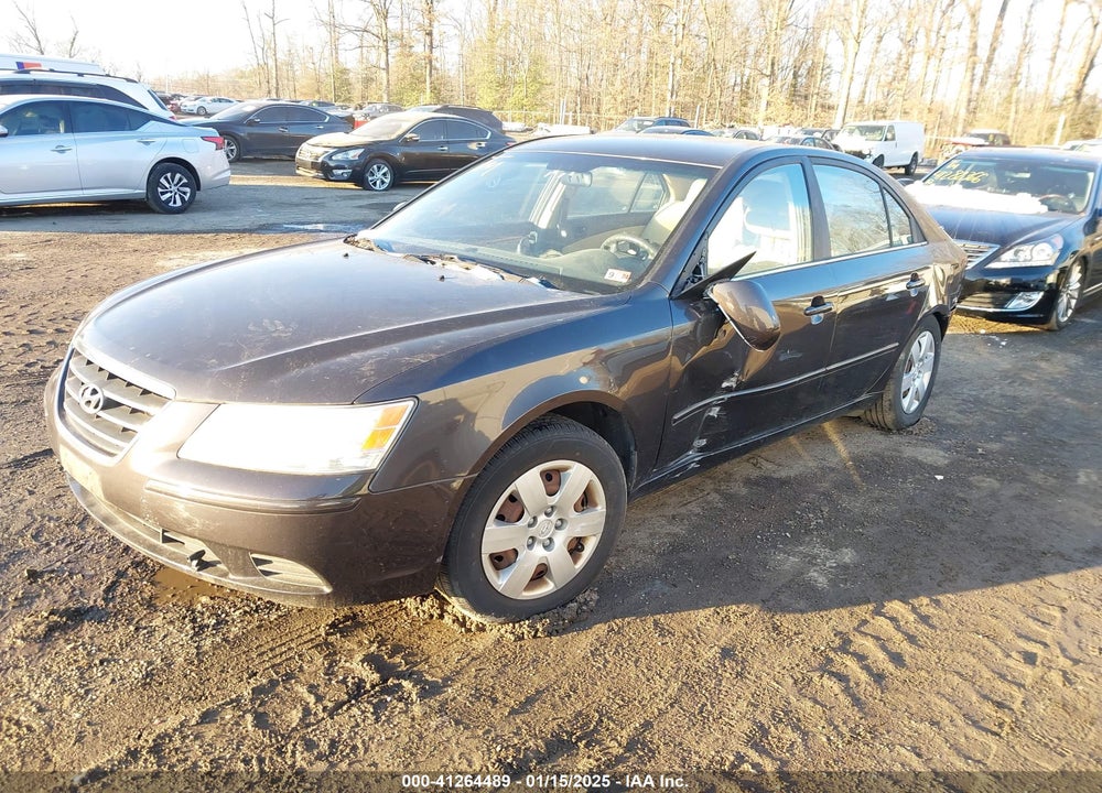 2009 HYUNDAI SONATA GLS VIN: 5NPET46C39H493436