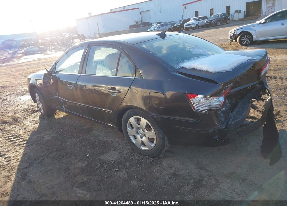 2009 HYUNDAI SONATA GLS VIN: 5NPET46C39H493436