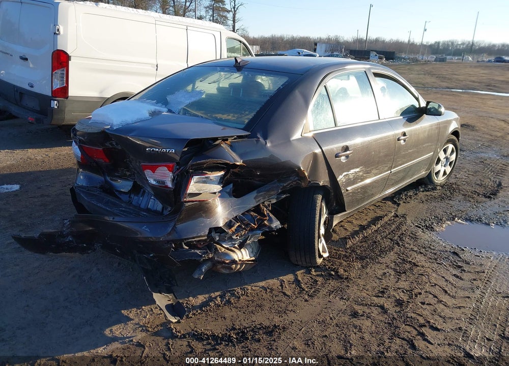 2009 HYUNDAI SONATA GLS VIN: 5NPET46C39H493436