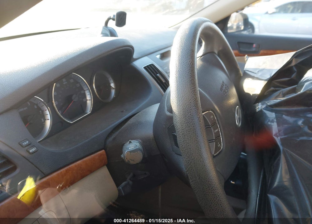 2009 HYUNDAI SONATA GLS VIN: 5NPET46C39H493436