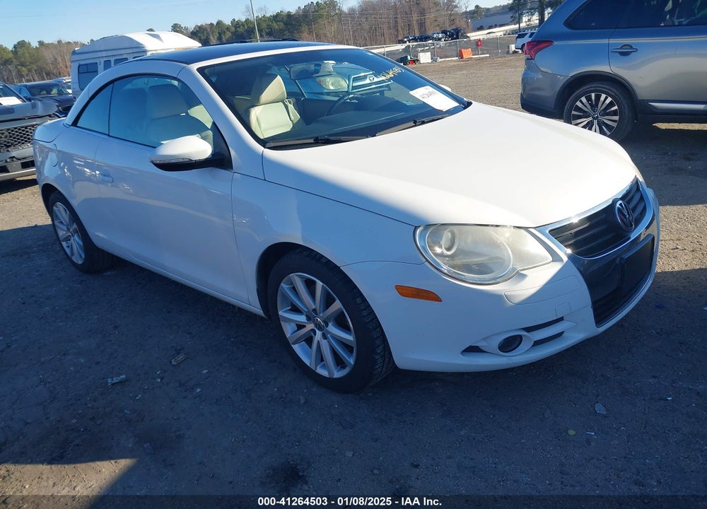 2010 VOLKSWAGEN EOS KOMFORT VIN: WVWBA7AHXAV024443