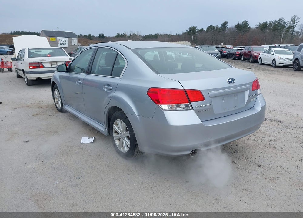 2012 SUBARU LEGACY 2.5I PREMIUM VIN: 4S3BMBC6XC3006125