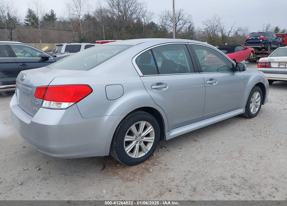 2012 SUBARU LEGACY 2.5I PREMIUM VIN: 4S3BMBC6XC3006125