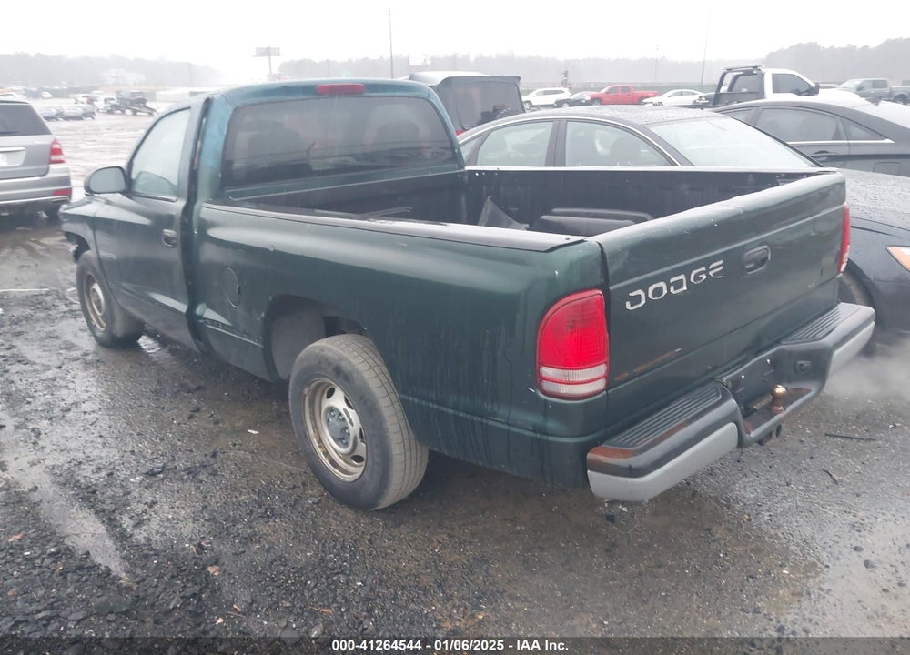 1999 DODGE DAKOTA SLT/SPORT VIN: 1B7FL26XXXS209424
