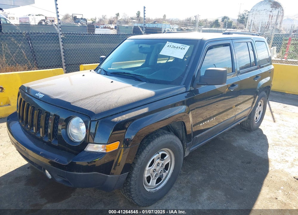 2016 JEEP PATRIOT SPORT VIN: 1C4NJPBB0GD802853