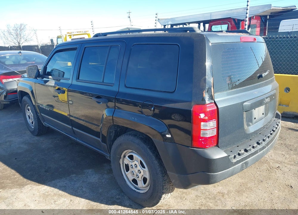 2016 JEEP PATRIOT SPORT VIN: 1C4NJPBB0GD802853