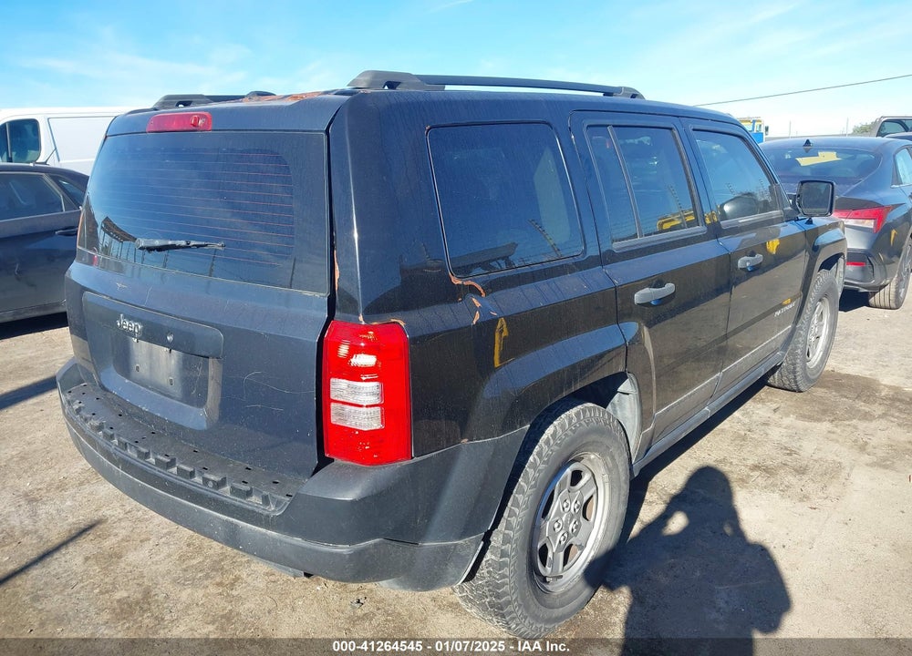 2016 JEEP PATRIOT SPORT VIN: 1C4NJPBB0GD802853