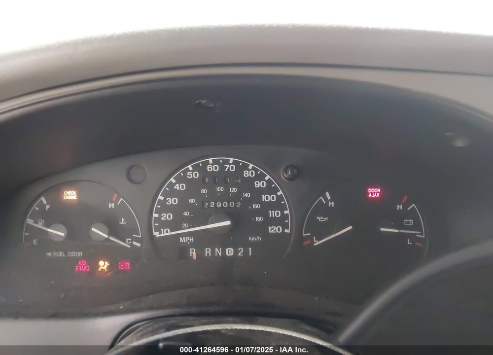 2000 FORD RANGER XL/XLT VIN: 1FTYR14V2YTA29093
