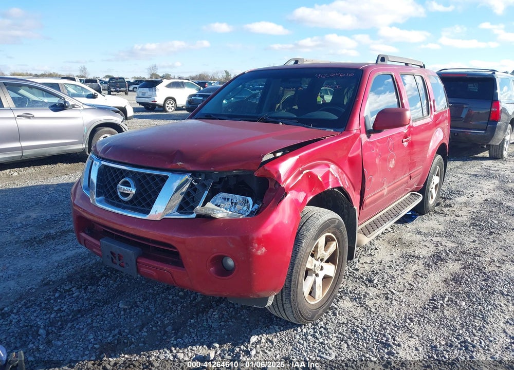 2010 NISSAN PATHFINDER SE VIN: 5N1AR1NN9AC619387