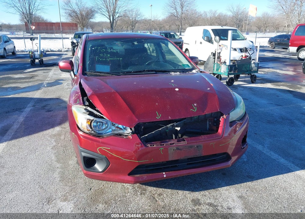2012 SUBARU IMPREZA 2.0I PREMIUM VIN: JF1GJAD64CH011319