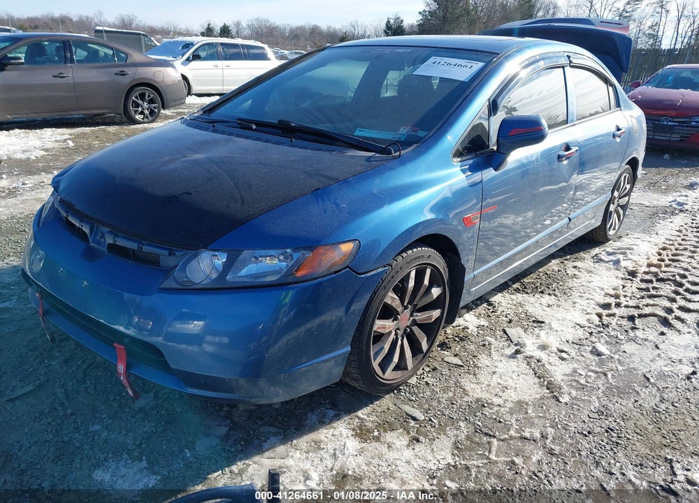 2008 HONDA CIVIC VIN: 1HGFA16868L050729