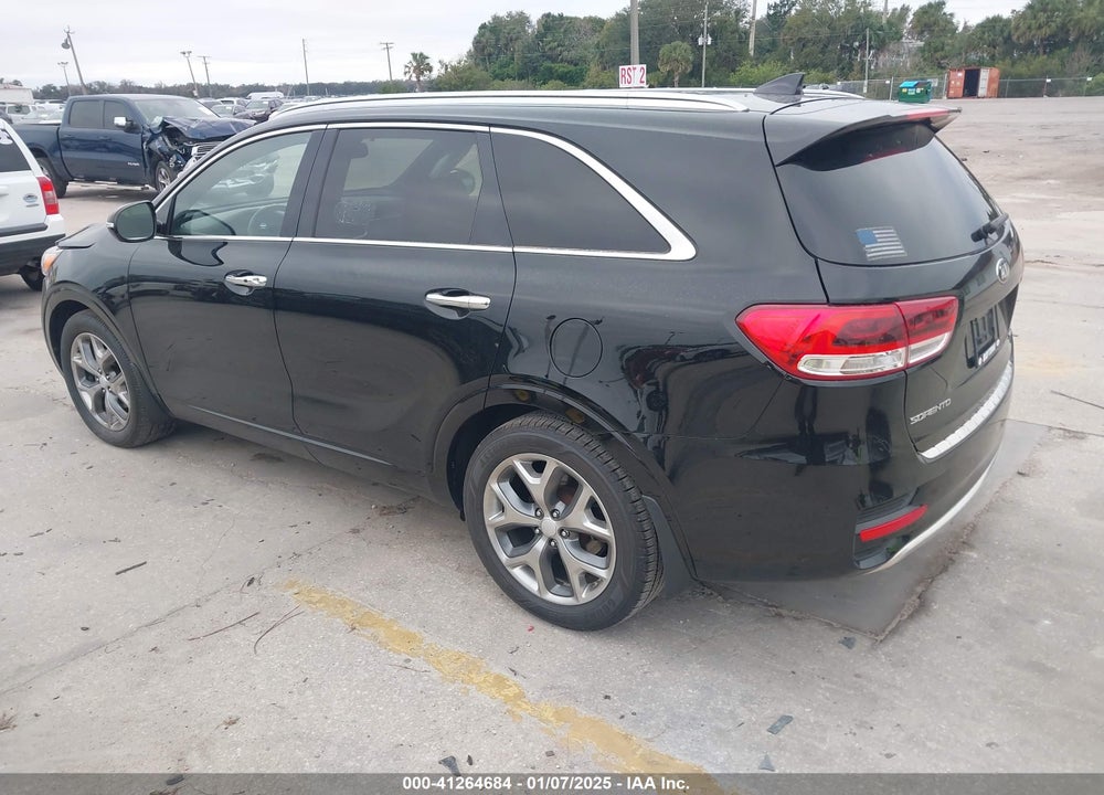 2016 KIA SORENTO 2.0T SXL VIN: 5XYPK4A17GG126223