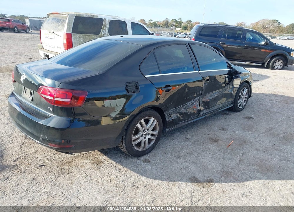 2017 VOLKSWAGEN JETTA VIN: 3VW2B7AJ6HM252831