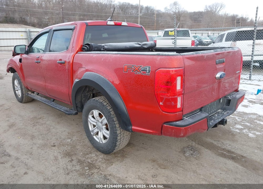 2019 FORD RANGER VIN: 1FTER4FH9KLA68847