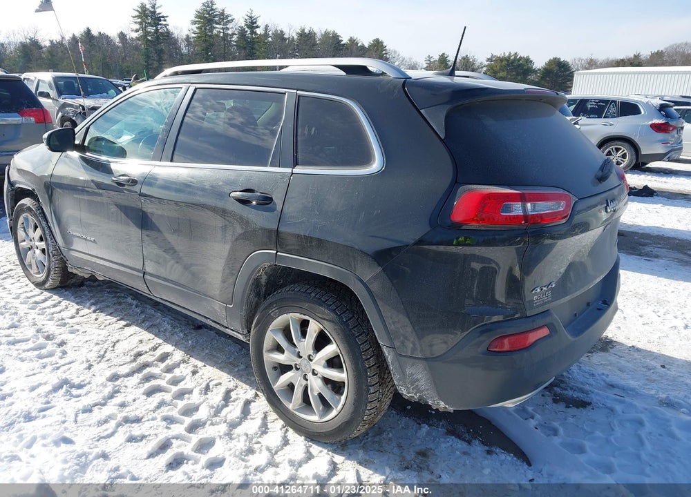 2016 JEEP CHEROKEE LIMITED VIN: 1C4PJMDS7GW105382