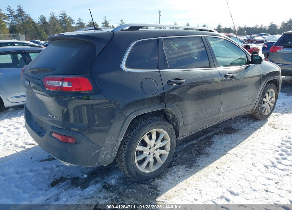 2016 JEEP CHEROKEE LIMITED VIN: 1C4PJMDS7GW105382