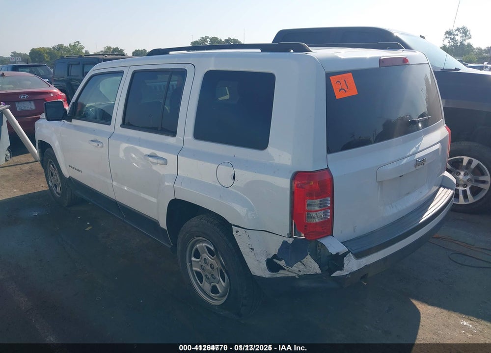 2014 JEEP PATRIOT VIN: 1C4NJPBA5ED812315