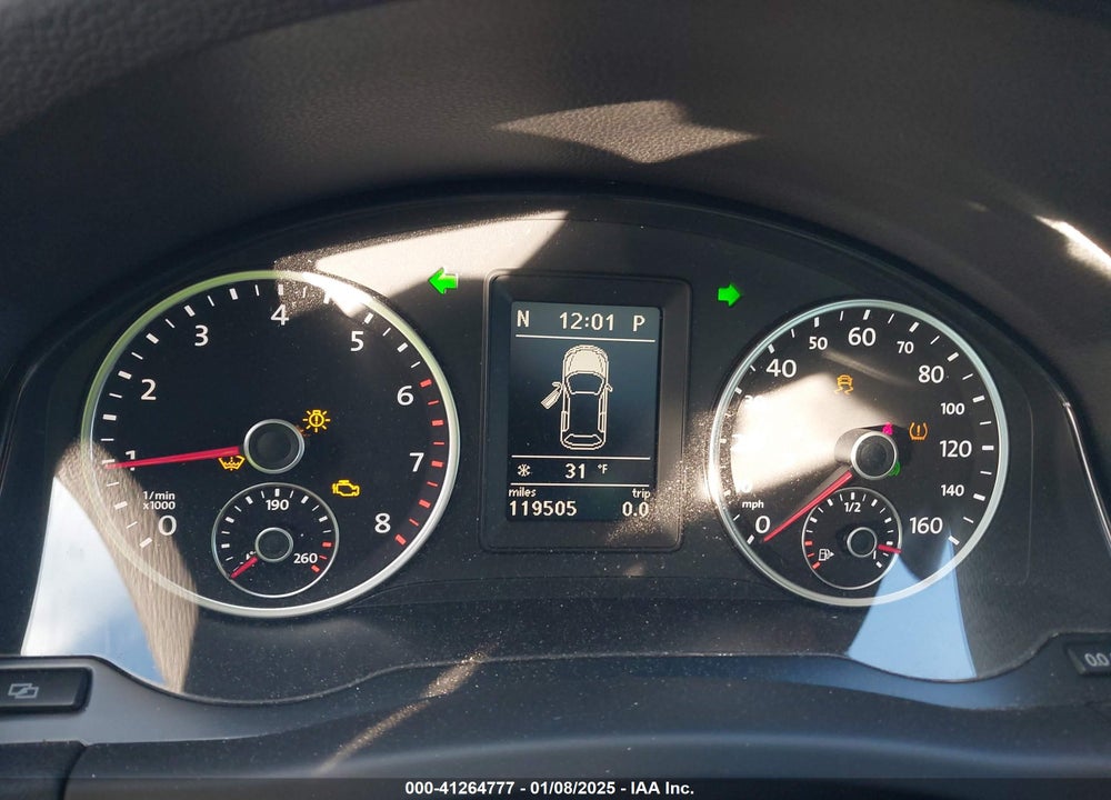 2012 VOLKSWAGEN TIGUAN SE VIN: WVGBV7AX5CW093464