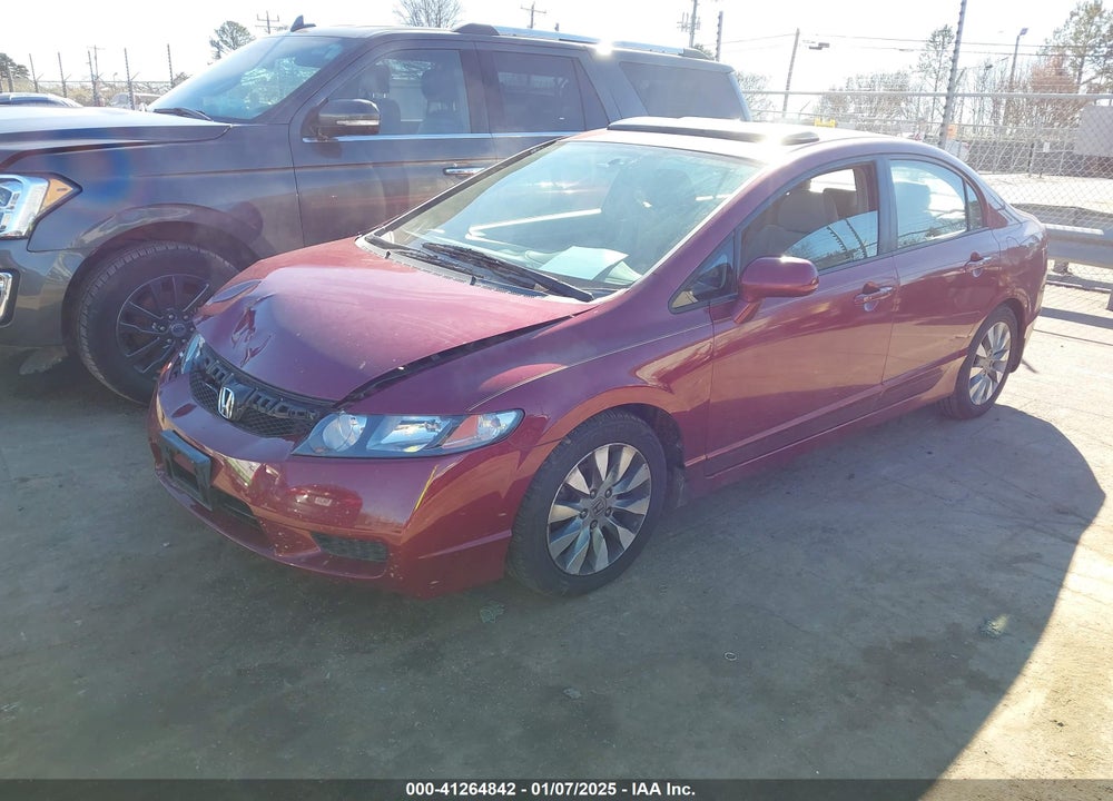 2010 HONDA CIVIC VIN: 2HGFA1F87AH519992