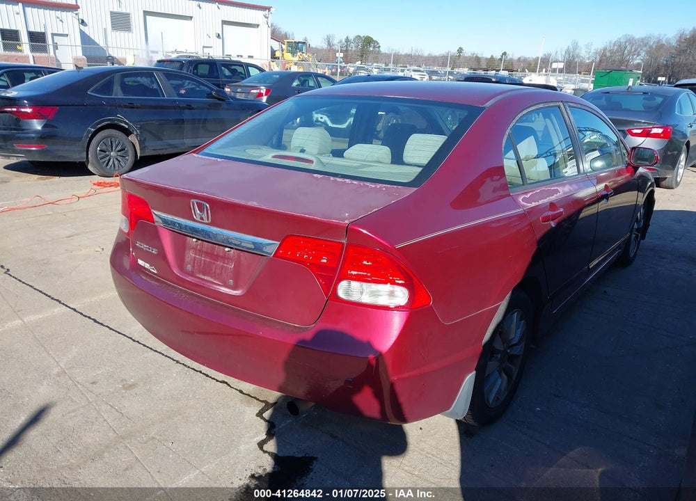 2010 HONDA CIVIC VIN: 2HGFA1F87AH519992