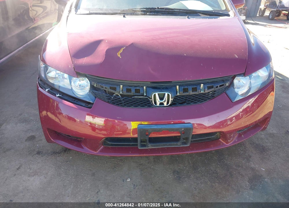 2010 HONDA CIVIC VIN: 2HGFA1F87AH519992