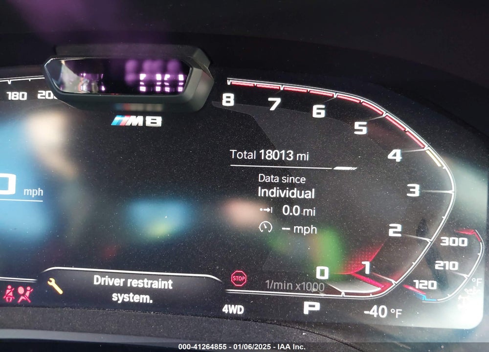 2020 BMW M8 VIN: WBSDZ0C01LBM09404