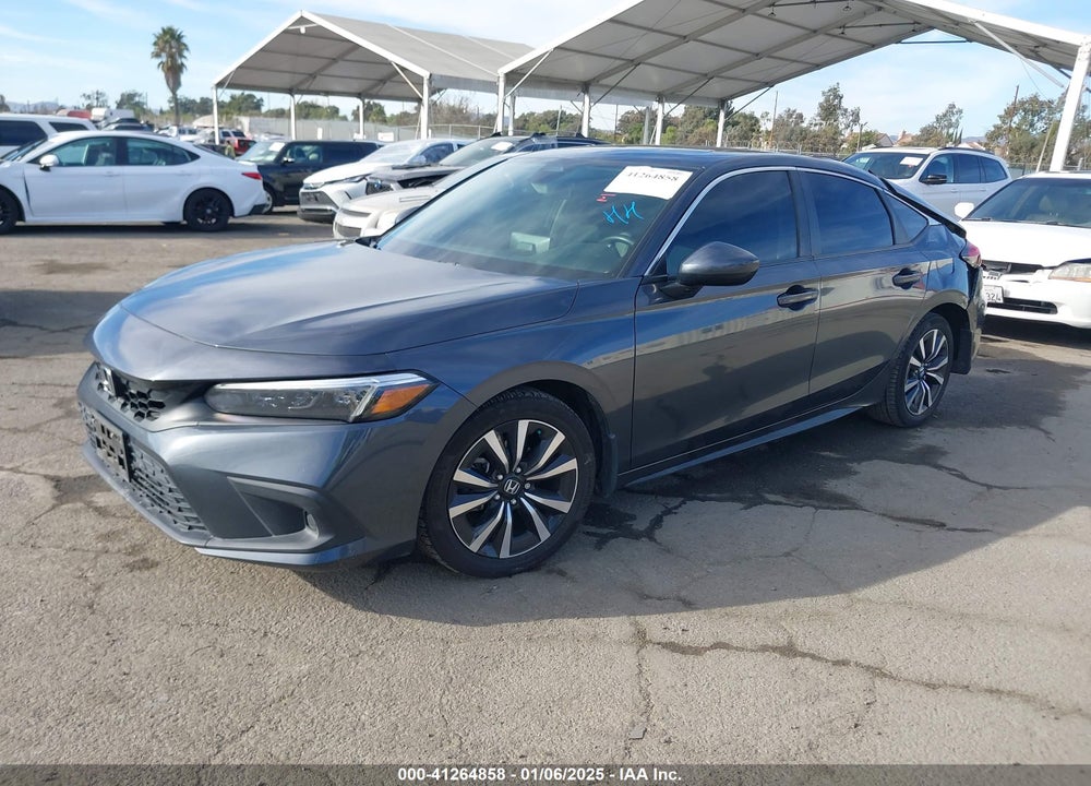 2022 HONDA CIVIC VIN: 19XFL1H74NE013566