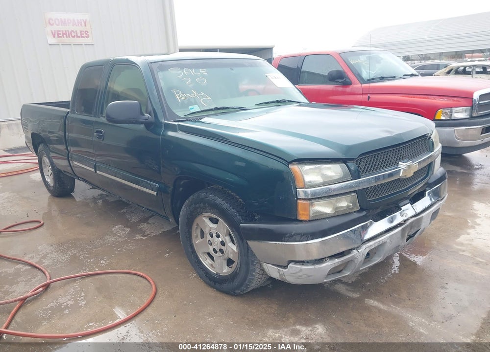 2005 CHEVROLET SILVERADO 1500 LS VIN: 2GCEC19V851327923