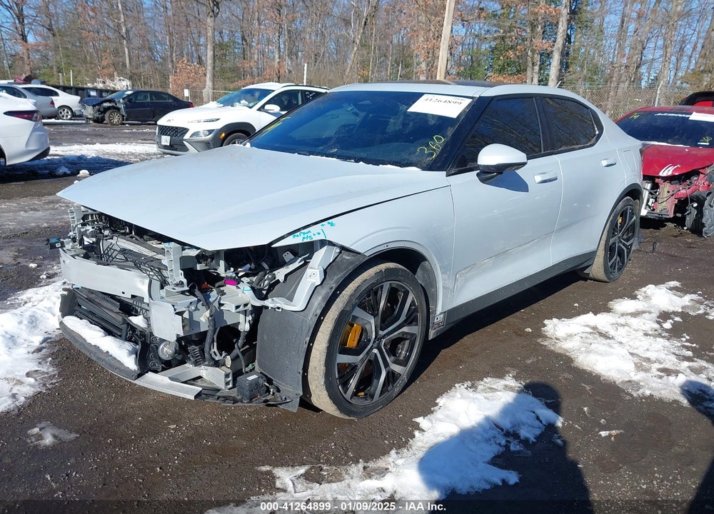 2022 POLESTAR 2 LONG RANGE DUAL MOTOR VIN: LPSED3KA7NL052242